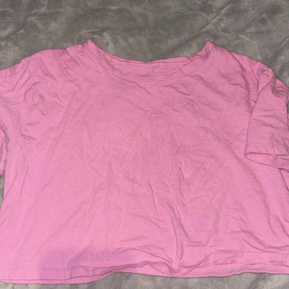 No Boundaries Pink Crop Top
